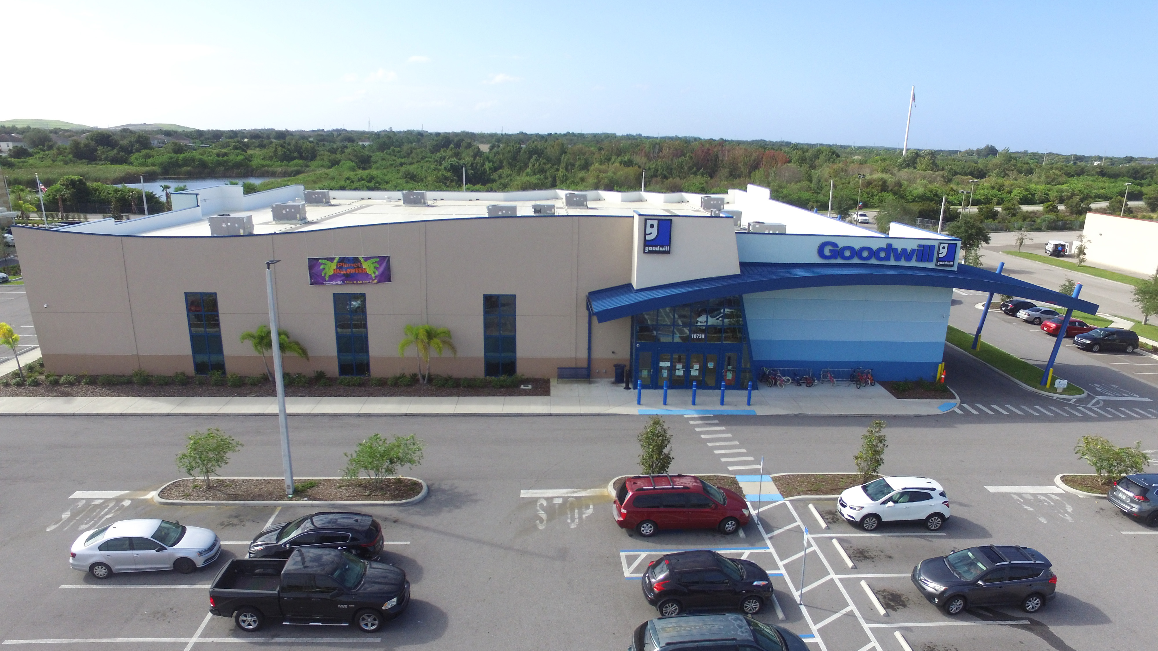 aerial of site at 4000 feet